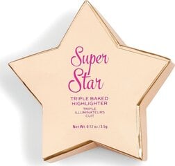 Švytėjimo suteikianti priemonė I Heart Revolution Triple Baked Highlighter Star of the Show Super Star, 3.50 g kaina ir informacija | Bronzantai, skaistalai | pigu.lt