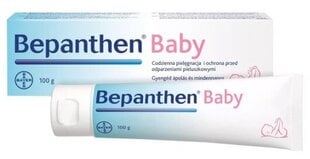Sauskelnių srities kremas sauskelnių bėrimui naikinti Bepanthen Baby, 100 g kaina ir informacija | Kosmetika vaikams ir mamoms | pigu.lt