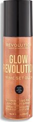 Makiažo fiksatorius Revolution Prime Set Glow Face and Body Spray Timeless Bronze, 200 ml kaina ir informacija | Makiažo pagrindai, pudros | pigu.lt