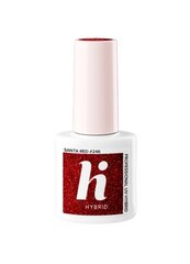 Гибридный лак для ногтей Hi Hybrid 246 Santa Red, 5 мл цена и информация | Лаки, укрепители для ногтей | pigu.lt