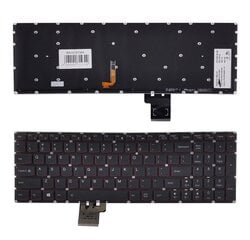 Клавиатура LENOVO Erazer: Y50, Y50-70, Y70-70; Ideapad: U530, с подсветкой цена и информация | Аксессуары для компонентов | pigu.lt