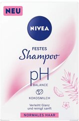 Kietas plaukų šampūnas normaliems plaukams Nivea PH Balance, 75 g kaina ir informacija | Šampūnai | pigu.lt