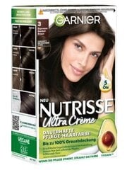 Plaukų dažai Garnier Nutrisse 30 Espresso цена и информация | Краска для волос | pigu.lt
