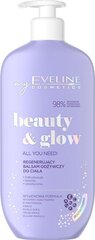 Atkuriantis kūno losjonas Eveline Beauty and Glow, 350ml kaina ir informacija | Kūno kremai, losjonai | pigu.lt