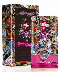 Kvapusis vanduo Christian Audigier Ed Hardy Hearts & Daggers EDP moterims 100 ml kaina ir informacija | Kvepalai moterims | pigu.lt