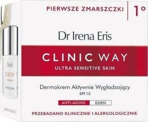 Dieninis kremas nuo raukšlių 30+ Clinic Way Nr. 1 SPF15, 50 ml kaina ir informacija | Veido kremai | pigu.lt