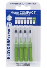 Dantų krapštukai Elgydium Mono Compact, Green, 4 vnt. kaina ir informacija | Dantų šepetėliai, pastos | pigu.lt