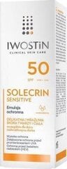 Солнцезащитная эмульсия для лица и тела Iwostin Solecrin SPF50, 100 мл цена и информация | Кремы от загара | pigu.lt