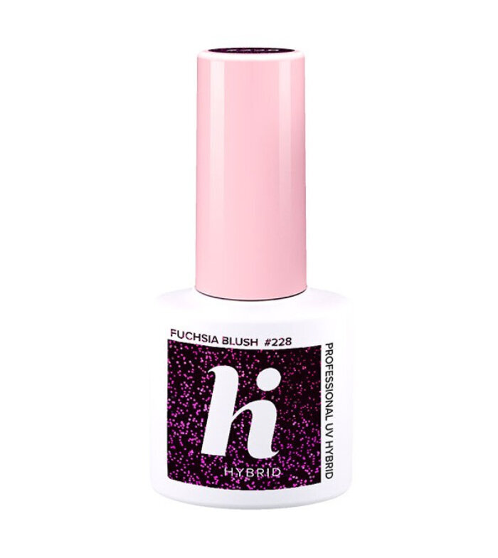 Hibridinis nagų lakas Hi Hybrid Fuchsia Blush, 5 ml цена и информация | Nagų lakai, stiprintojai | pigu.lt