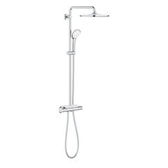 GROHE Euphoria system 310 Termostatinė dušo sistema, 9.5l/min, chromas 26849000 kaina ir informacija | Dušo komplektai ir panelės | pigu.lt