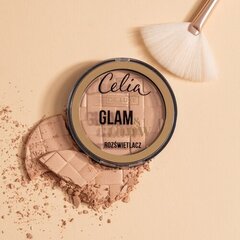 Pudra Celia Glam & Glow Highlighter, 106 Gold, 9 g kaina ir informacija | Makiažo pagrindai, pudros | pigu.lt