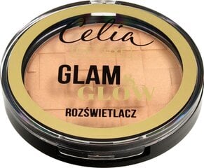 Pudra Celia Glam & Glow Highlighter, 106 Gold, 9 g kaina ir informacija | Makiažo pagrindai, pudros | pigu.lt