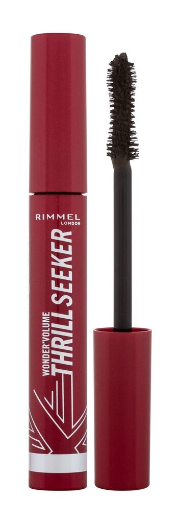 Blakstienų tušas Rimmel London Thrill Seeker 8 ml, Black Brown kaina ir informacija | Akių šešėliai, pieštukai, blakstienų tušai, serumai | pigu.lt