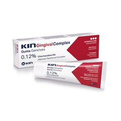 Зубная паста KIN Gingival Complex, против кровоточивости десен, 75 мл цена и информация | Зубные щетки, пасты | pigu.lt