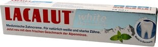 Dantų pasta Lacalut White, 75 ml kaina ir informacija | Dantų šepetėliai, pastos | pigu.lt