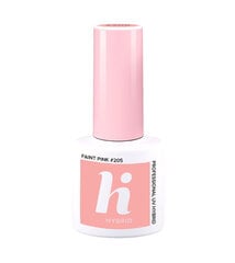 Гибридный лак для ногтей Hi Hybrid 205 Faint Pink, 5 мл цена и информация | Лаки, укрепители для ногтей | pigu.lt