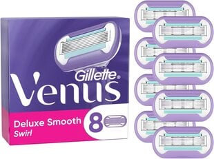 Skutimosi galvutės Gillette Venus, 8 vnt. kaina ir informacija | Skutimosi priemonės ir kosmetika | pigu.lt