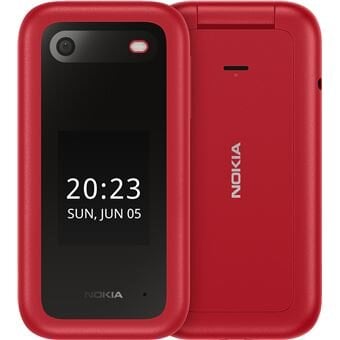 Nokia 2660 Flip 4G 1GF011GPB1A03 Red kaina ir informacija | Mobilieji telefonai | pigu.lt