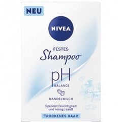 Nivea PH Balance твердый шампунь для сухих волос, 75 г цена и информация | Шампуни | pigu.lt