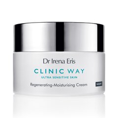 Дермокрем для ночного ухода Dr Irena Eris Clinic Way с регенерирующим и увлажняющим эффектом, 50 мл цена и информация | Кремы для лица | pigu.lt