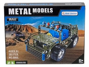 Металлоконструктор "Metal Models" №9905, 270 эл., 6+ цена и информация | Конструкторы и кубики | pigu.lt