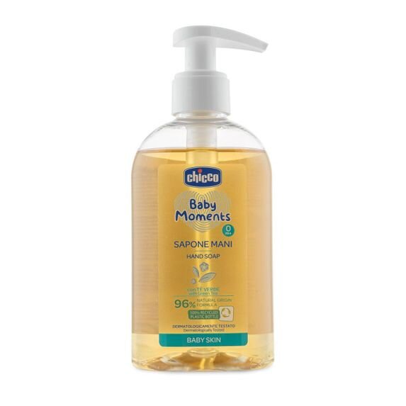 Rankų muilas Chicco Baby Moments, 250 ml kaina ir informacija | Kosmetika vaikams ir mamoms | pigu.lt