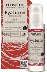 Сыворотка от морщин FlosLek Hyaluron антивозрастная, 30 мл цена и информация | Сыворотки для лица, масла | pigu.lt