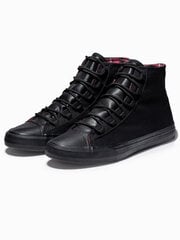повседневные кроссовки - черный t378 цена и информация | Мужские ботинки | pigu.lt