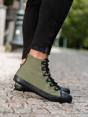 повседневные кроссовки - оливковый T378 цена и информация | Мужские ботинки | pigu.lt