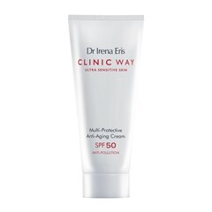 Крем для лица Dr Irena Eris Clinic Way с SPF 50, 40 мл - Интенсивный защитный крем против морщин цена и информация | Кремы для лица | pigu.lt