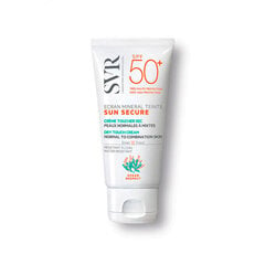 Mineralinis veido kremas su atspalviu SVR Sun Secure Ecran Mineral Teinte SPF50, 50 ml kaina ir informacija | Kremai nuo saulės | pigu.lt