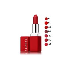 Lūpų dažai Clinique Even Better Pop Lip Colour Blush, 03 Red-y To Party, 3.6 g kaina ir informacija | Lūpų dažai, blizgiai, balzamai, vazelinai | pigu.lt