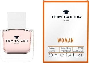 Туалетная вода Tom Tailor Woman EDT для женщин, 30 мл цена и информация | Женские духи | pigu.lt