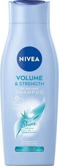 Шампунь для придания объема волос Nivea Volume & Strength, 400 мл цена и информация | Шампуни | pigu.lt