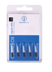 Комплект межзубных щеточек Curaprox CPS 15 Regular refill, 5 шт. цена и информация | Зубные щетки, пасты | pigu.lt