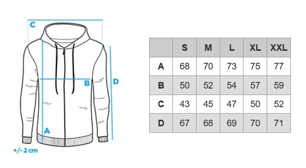 Džemperis vyrams su gobtuvu Ombre B1147 kaina ir informacija | Megztiniai vyrams | pigu.lt