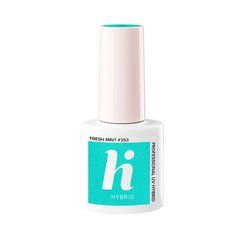 Гибридный лак для ногтей Hi Hybrid 353 Fresh Mint, 5 мл цена и информация | Лаки, укрепители для ногтей | pigu.lt
