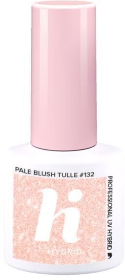 Hibridinis nagų lakas Hi Hybrid 132 Pale Blush Tulle, 5ml цена и информация | Nagų lakai, stiprintojai | pigu.lt