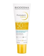 Veido kremas su SPF50 Bioderma Photoderm Invisible Cream Spf50, 40ml kaina ir informacija | Veido kremai | pigu.lt