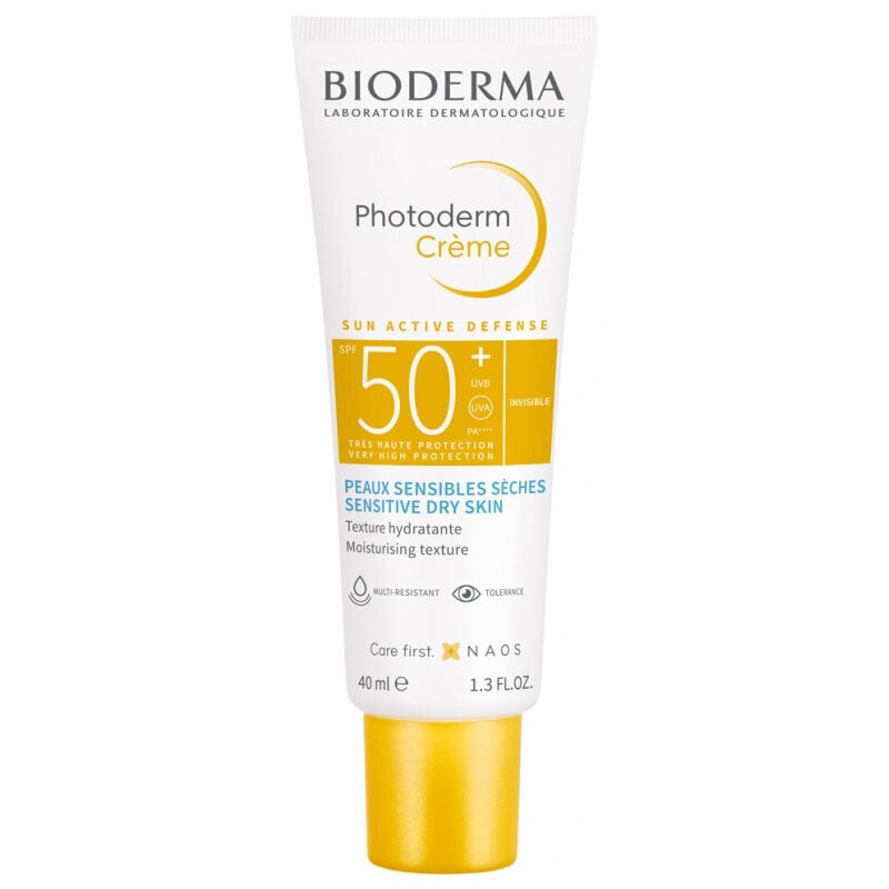 Veido kremas su SPF50 Bioderma Photoderm Invisible Cream Spf50, 40ml kaina ir informacija | Veido kremai | pigu.lt