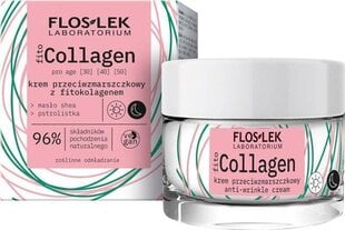 Veido kremas nuo raukšlių FlosLek Laboratorium Fito Collagen, 50 ml цена и информация | Кремы для лица | pigu.lt