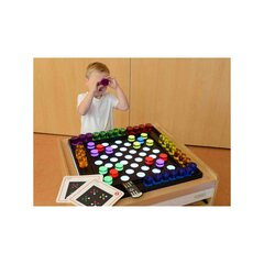 Masterkidz цветные акриловые цилиндры, 48 шт. цена и информация | Развивающие игрушки | pigu.lt
