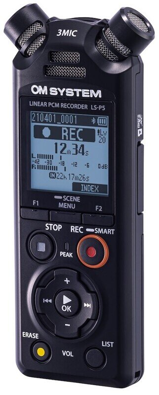 Olympus Linear PCM Recorder LS-P5 Rechargeable цена и информация | Diktofonai | pigu.lt