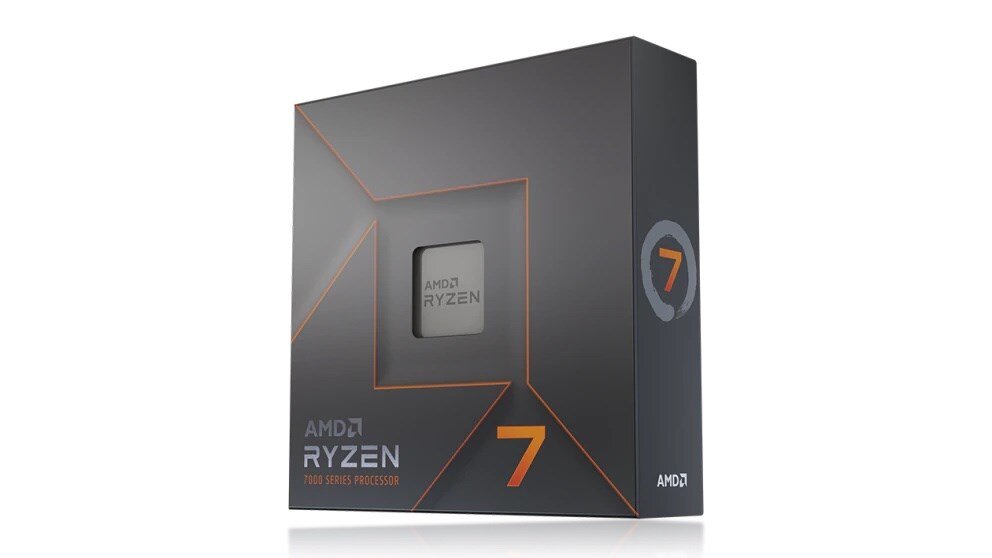 CPU|AMD|Desktop|Ryzen 7|R7-7700X|400 MHz|Cores 8|32MB|Socket SAM5|105 Watts|GPU Radeon|BOX|100-100000591WOF цена и информация | Procesoriai (CPU) | pigu.lt