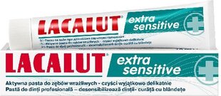 Зубная паста для чувствительных зубов Lacalut Extra Sensitive, 75 мл цена и информация | Зубные щетки, пасты | pigu.lt