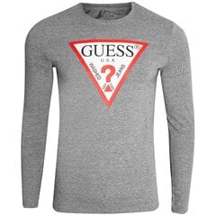 Guess vyriški marškinėliai 48273, pilki kaina ir informacija | Vyriški marškinėliai | pigu.lt