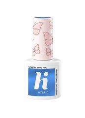 Hibridinis nagų lakas Hi Hybrid Butterflies, Unreal Blue, 5ml kaina ir informacija | Nagų lakai, stiprintojai | pigu.lt