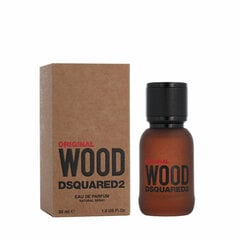 Kvapusis vanduo Dsquared2 Original Wood EDP vyrams, 30 ml kaina ir informacija | Kvepalai vyrams | pigu.lt