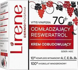 Veido kremas brandžiai odai Lirene Face Cream 70+, 50 ml kaina ir informacija | Veido kremai | pigu.lt