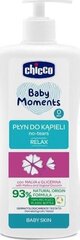 Пена для ванн Chicco Baby Moments, 500 мл цена и информация | Косметика для мам и детей | pigu.lt